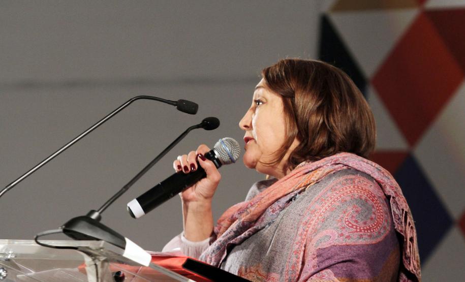 Secretária estadual da Família e Desenvolvimento Social, Fernanda Richa, partcipa da X Conferência Estadual de Assistência SocialFoto:Rogério Machado/SEDS