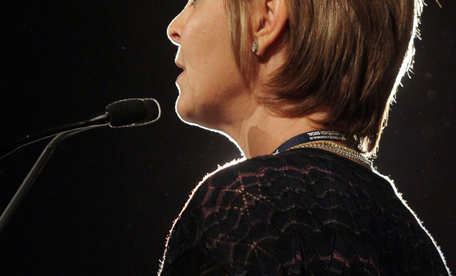 Secretária estadual da Família e Desenvolvimento Social, Fernanda Richa, partcipa da X Conferência Estadual de Assistência SocialFoto:Rogério Machado/SEDS