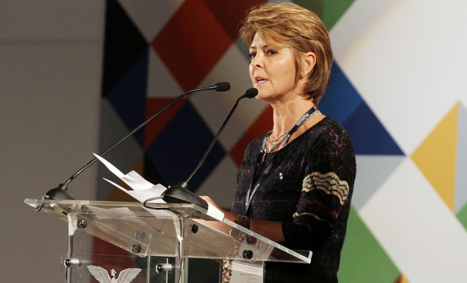 Secretária estadual da Família e Desenvolvimento Social, Fernanda Richa, partcipa da X Conferência Estadual de Assistência SocialFoto:Rogério Machado/SEDS