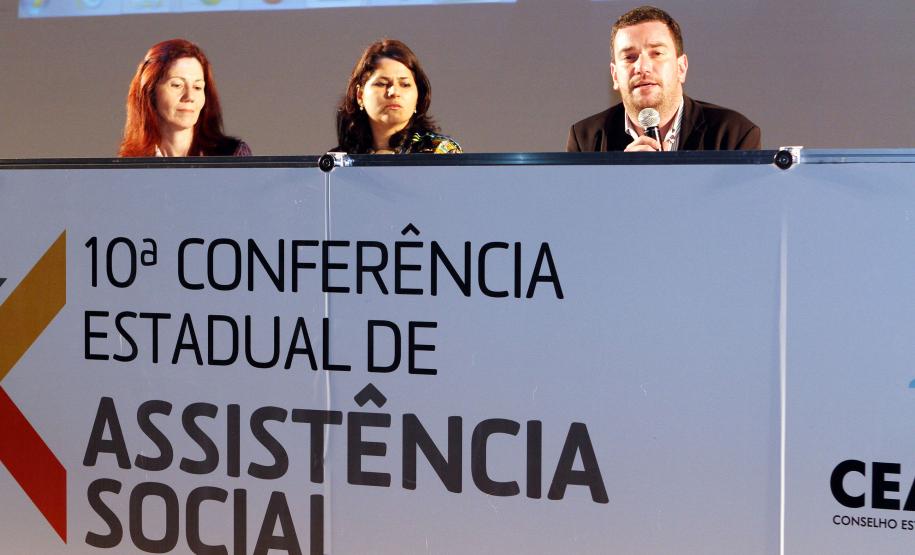 Secretária estadual da Família e Desenvolvimento Social, Fernanda Richa, partcipa da X Conferência Estadual de Assistência SocialFoto:Rogério Machado/SEDS