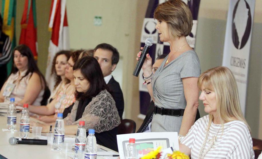 Secretária da Família e Desenvolvimento Social Fernanda Richa, participa do Encontro Regional Descentralizado do Congemas Região Sul em Porto Alegre.Foto:Rogério Machado/SEDS