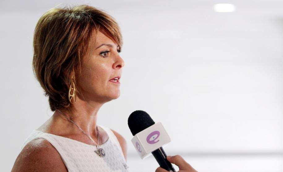 Secretária estadual da Família e Desenvolvimento Social, Fernanda Richa, participa da abertura da Reunião do Fórum Nacional dos Conselhos Estaduais de Assistência Social - FONACEAS.Foto:Rogério Machado/SEDS