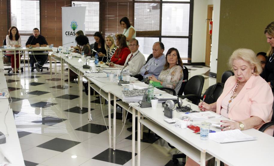 Reunião ordinária do CEAS/PR mês de Maio Foto: Rogério Machado/SEDS