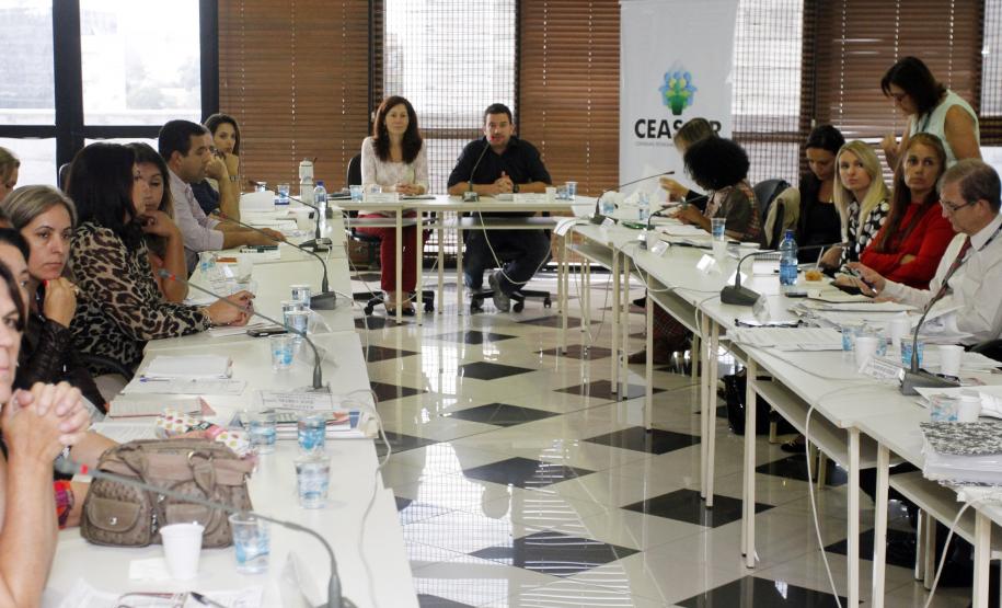 Reunião ordinária do CEAS/PR mês de Maio Foto: Rogério Machado/SEDS