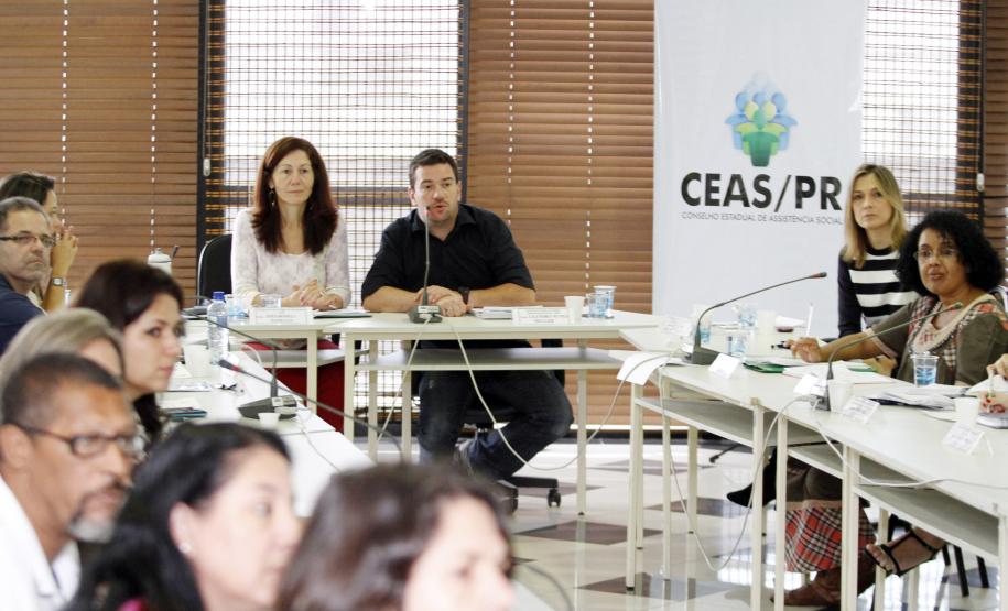 Reunião ordinária do CEAS/PR mês de Maio Foto: Rogério Machado/SEDS