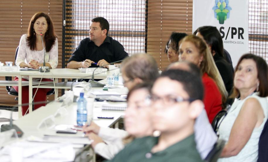 Reunião ordinária do CEAS/PR mês de Maio Foto: Rogério Machado/SEDS