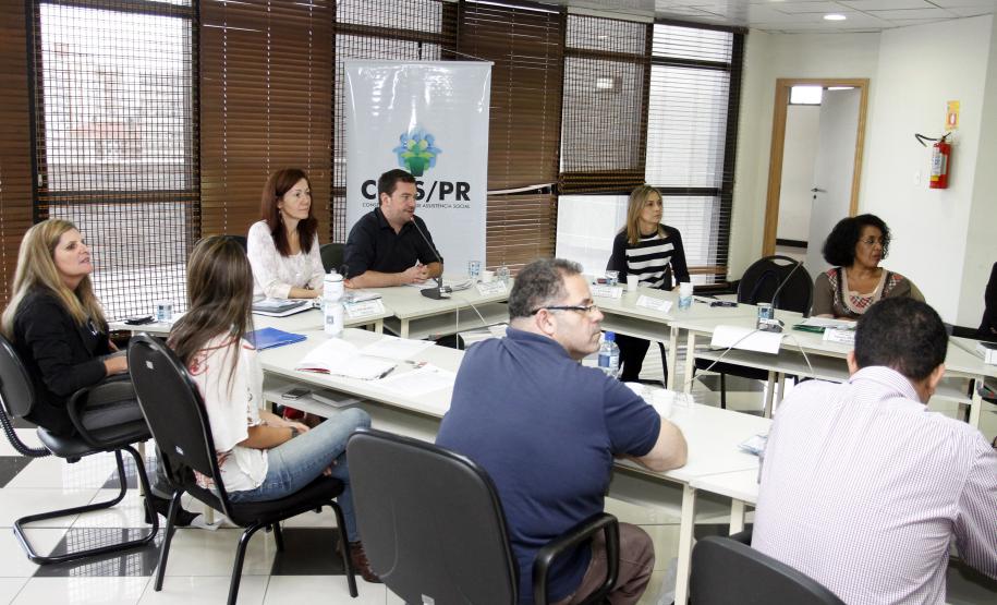 Reunião ordinária do CEAS/PR mês de Maio Foto: Rogério Machado/SEDS