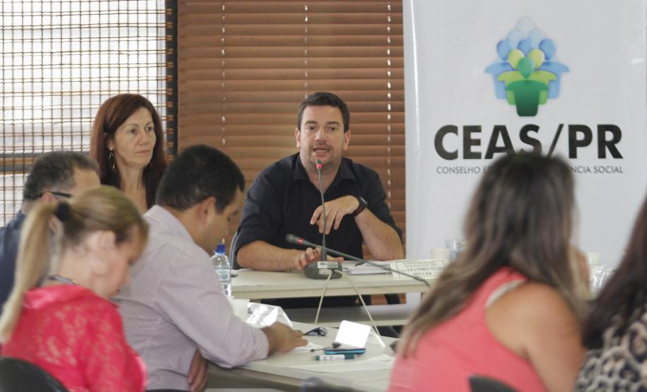 Reunião ordinária do CEAS/PR mês de Maio Foto: Rogério Machado/SEDS