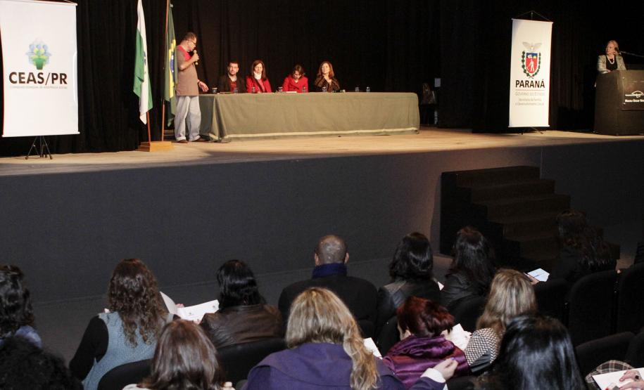 O Conselho Estadual de Assistência Social (Ceas) realizou nesta sexta-feira (6) uma reunião onde apresentou o balanço de atividades da entidade no biênio 2012/2014.  Foto - Ricardo Marajó/SEDS