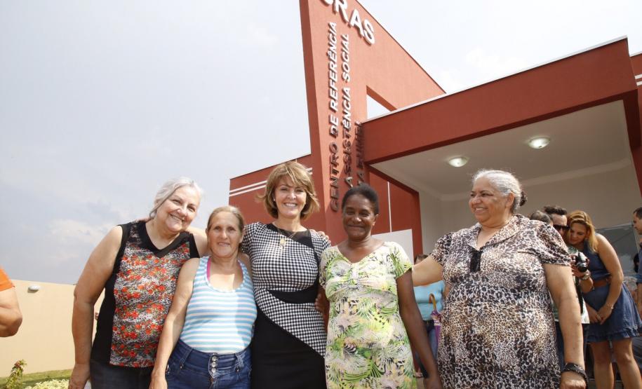 Fernanda inaugura Centro de Referência de Assistência Social de Marumbi Fernanda inaugura Centro de Referência de Assistência Social de Marumbi Foto: Rogério Machado/SECS
