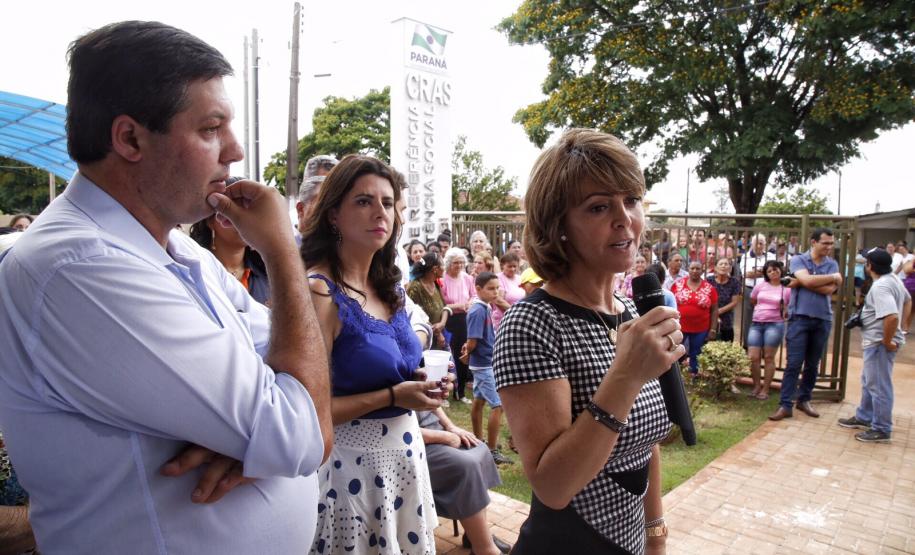 Fernanda inaugura Centro de Referência de Assistência Social de Marumbi Fernanda inaugura Centro de Referência de Assistência Social de Marumbi Foto: Rogério Machado/SECS