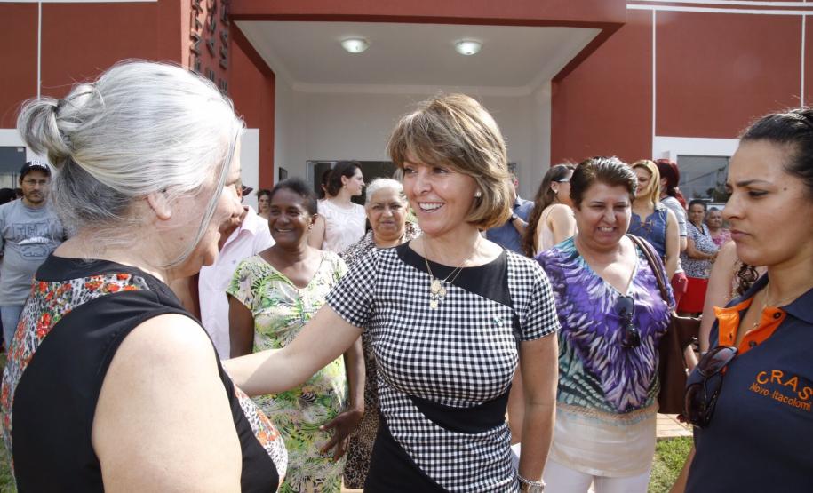 Fernanda inaugura Centro de Referência de Assistência Social de Marumbi Fernanda inaugura Centro de Referência de Assistência Social de Marumbi Foto: Rogério Machado/SECS